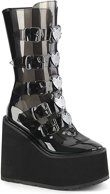 Demonia Women's Swing-230C Knee-high Boots