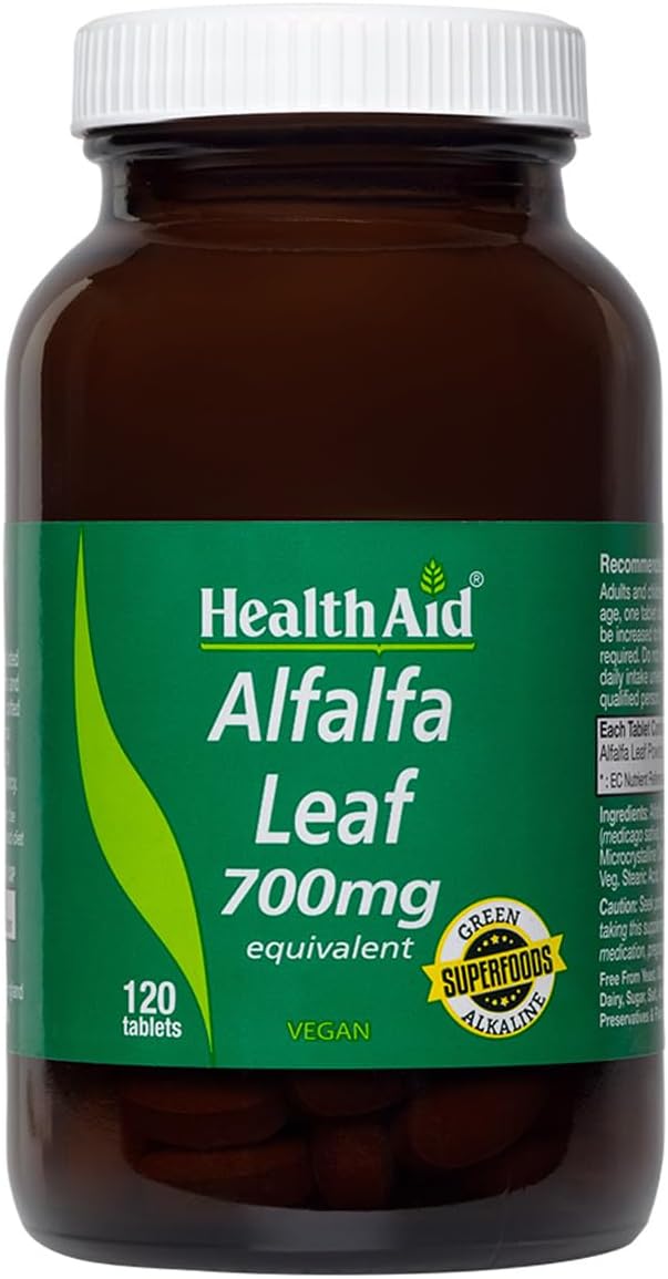 HealthAid Alfalfa 700mg - 120 Tablets