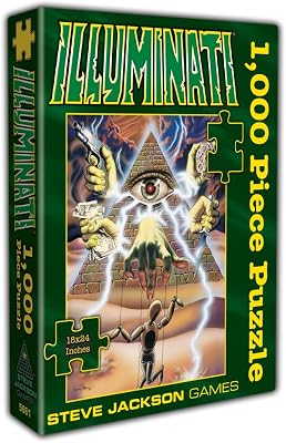 Steve Jackson Games Illuminati 1000 Piece Puzzle