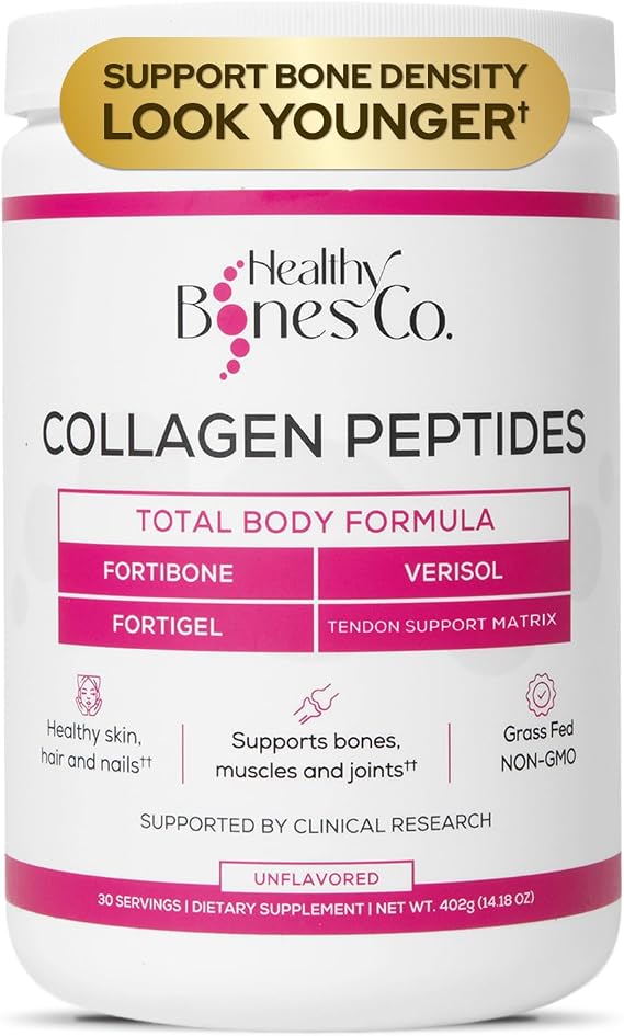 Collagen Peptides Powder, FORTIBONE, FORTIGEL, VERISOL, Tendon Support