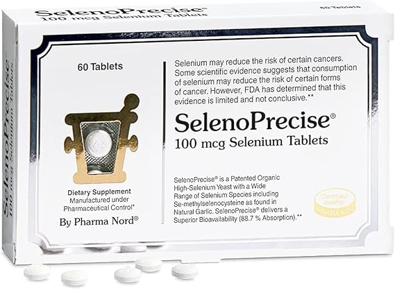 Pharma Nord SelenoPrecise Selenium 100 mcg - High Absorption - 60 Tablets