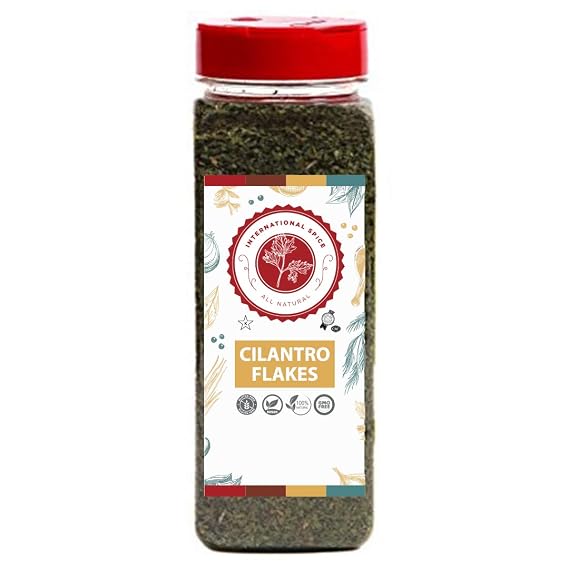 Cilantro Flakes - Restaurant Quality - 3.5 Ounce Bottle