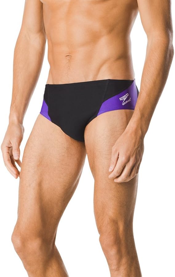 Speedo Men's Poly Mesh Square Leg Swimsuit