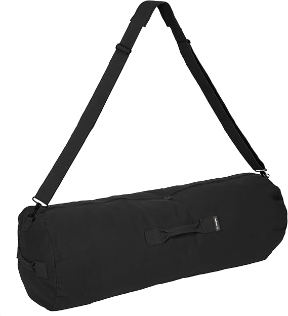STANSPORT - Deluxe Duffel Bag With Zipper For Gym, Travel, Storage