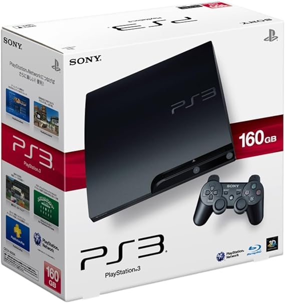 PlayStation 3 160GB Charcoal Black CECH-3000A