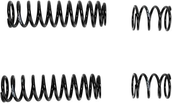 Progressive Suspension 03-1321B Black 12" Progressive Rate Spring - Pair