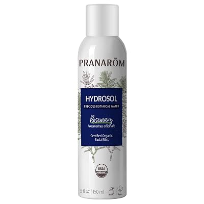 Pranarom - Rosemary Water Hydrosol 150ml - Applying Toner After Cleansing - For Blemish-Prone Skin - Gently Purifies and Tightens Pores - Ultra-Fine Mist, 100% Organic