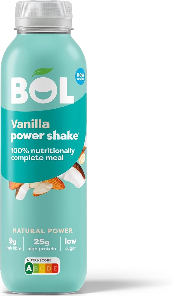BOL Vanilla Power Shake, 410g – Ready-to-Drink Complete Meal