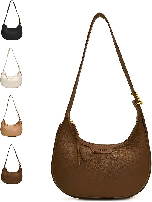 Crescent Shoulder Bags Women Half Moon Crossbody Underarm Handbag