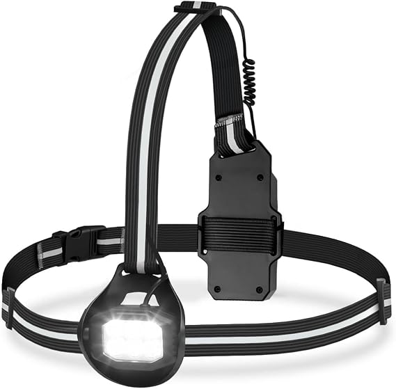 Running Lights for Runners, Reflective Vest, Suitable for Outdoor Night Running Jogging Hiking