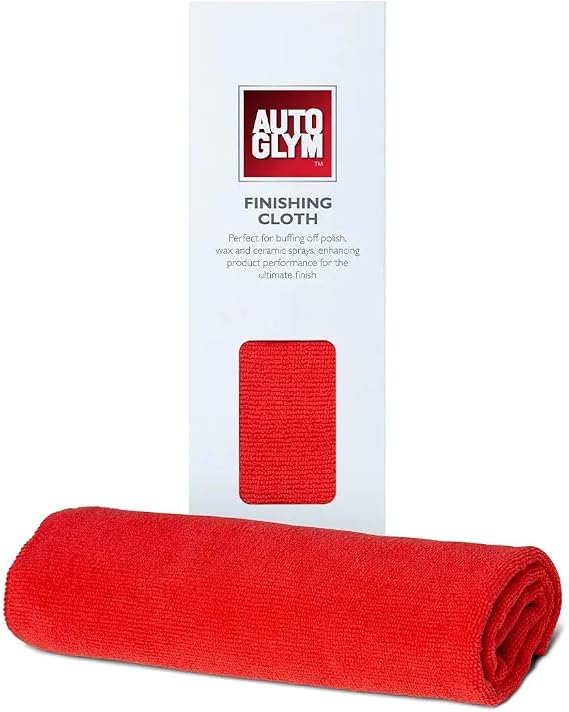 Autoglym Hi-Tech Finishing Cloth, Microfibre Car Detailing Cloth, 40 x 40cm