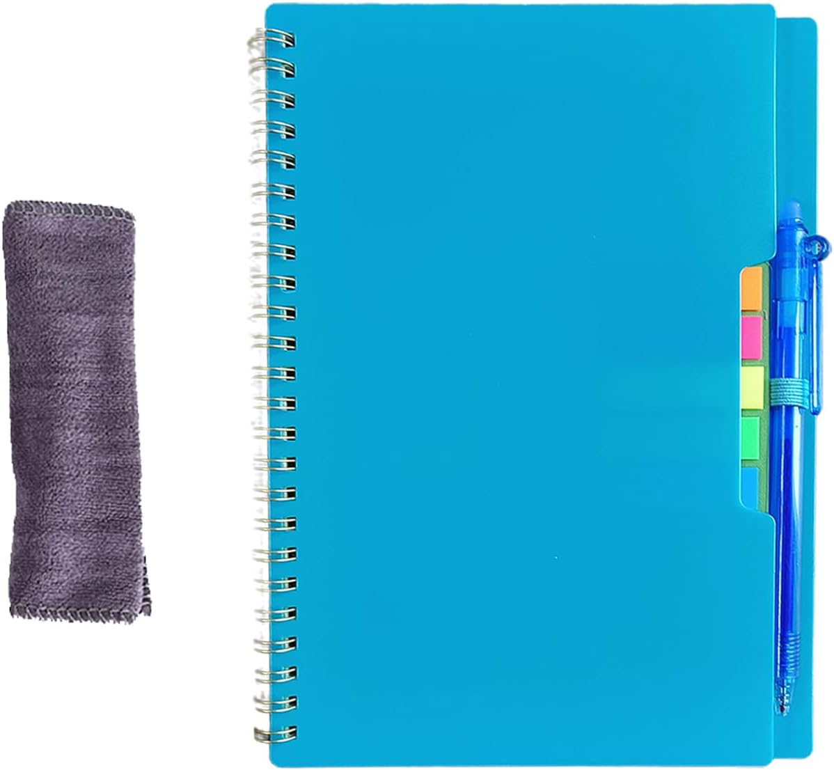 Eco Friendly Smart Planner - Erasable Notebook with Pen, Mineral Stone Paper, Reusable, Digitally Connected, Waterproof Notepad | Reliable Equipment for Students, Work