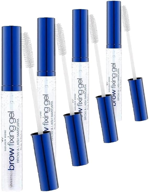 Golden Rose Brow Fixing Gel - Sabitleyici Şeffaf Kaş ve Kirpik Maskarası (4 paketi)