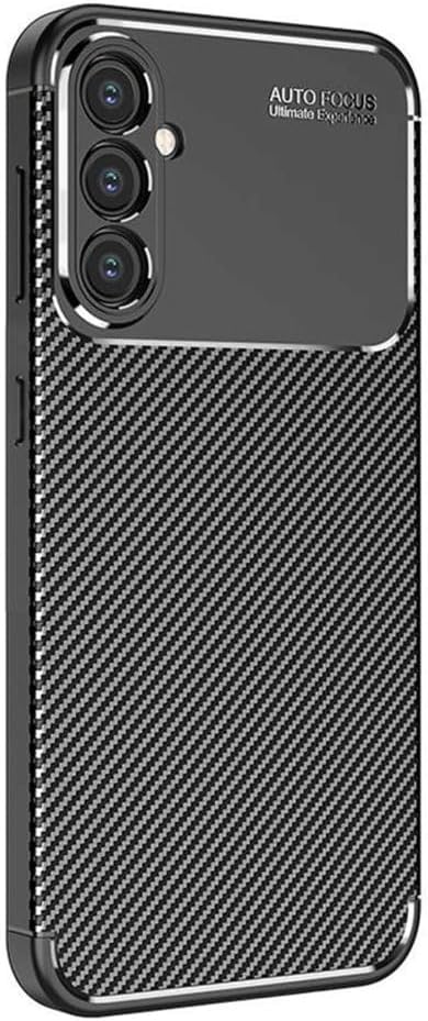 Coverzone Samsung Galaxy S25 ile Uyumlu Silikon Kılıf TPU Negro Silikon Ultra Slim Fit Kılıf Galaxy S25 İle Uyumlu Karbon Delux Kılıf