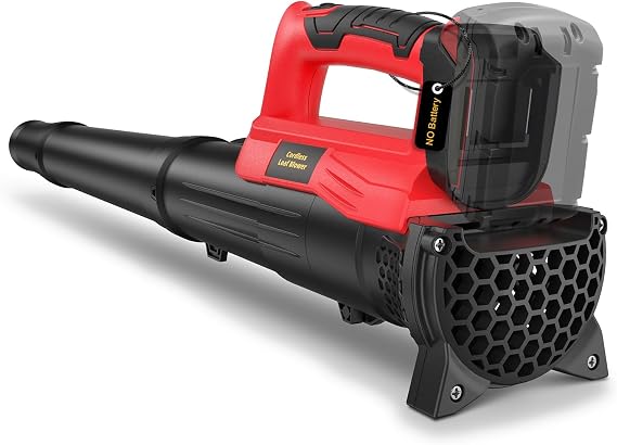 Leaf Blower for Milwaukee 18V Battery, 450CFM Electric Leaf Blower with 130MPH, Copper Motor, Handheld for Lawn Care, Yard (Battery Not Included)