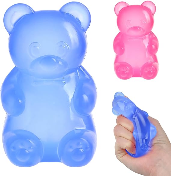 YOTOY Fidget Squishy Toys for Kids Adults Gummy Bear, Anxiety Stress Relief