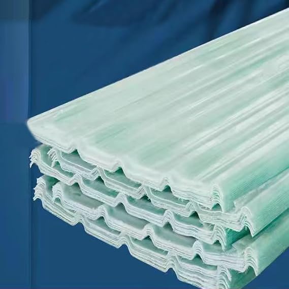 Mute Roof Sheet,2mm Roofing Panel,Corrugated Roofing Sheets,Roofing Tiles,UV Resistance Daylighting Panels,Easy to Bend Cut,Cladding for Garage,Shed,Carport and Greenhouse (35x31in,10 pcs)