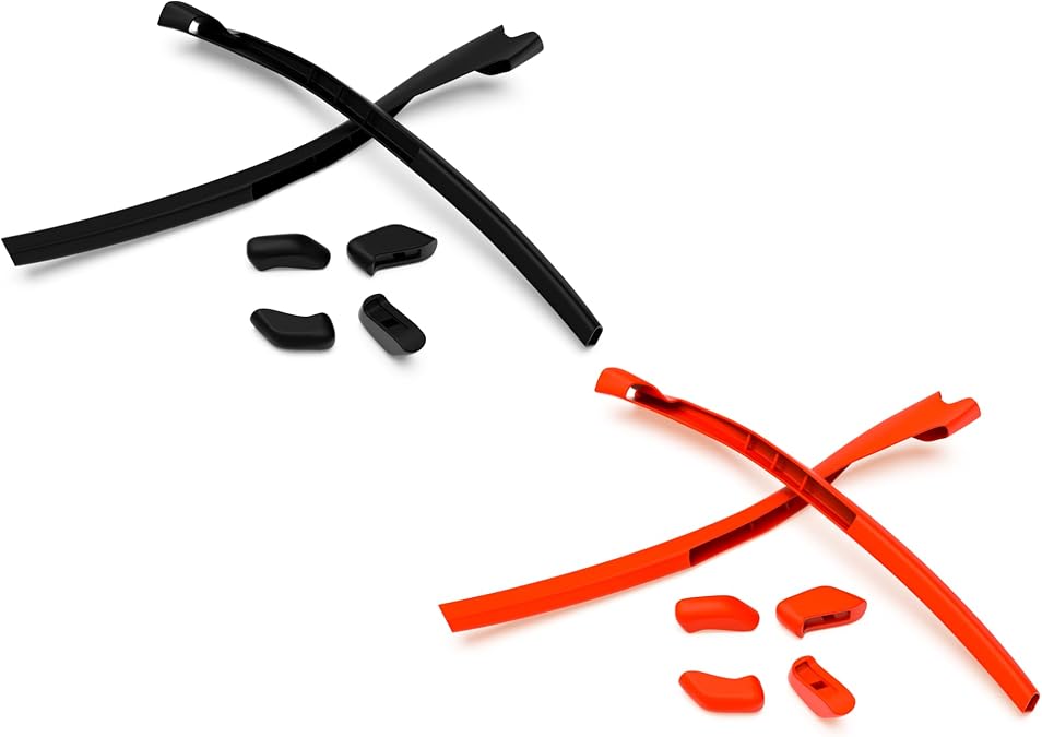 Replacement Nose Pieces & Ear Socks Rubber Kits for Oakley Half Jacket 2.0 OO9144/Half Jacket 2.0 XL OO9154