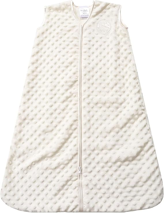 HALO Sleepsack Plush Dot Velboa Wearable Blanket, TOG 1.5