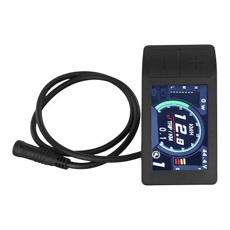 500C Electric Bike Display for Bafang for BBS01 for BBS02 HD Motor, 2.2" IPS Screen, with Color Screen Mileage Indicator Error Check Vibration 24V 36V 48V Compatible