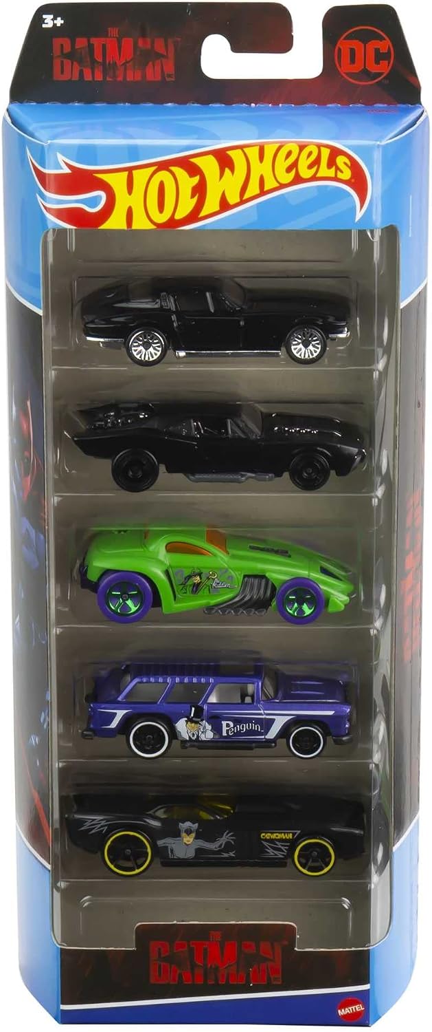 Hot Wheels Batman 5 car pack