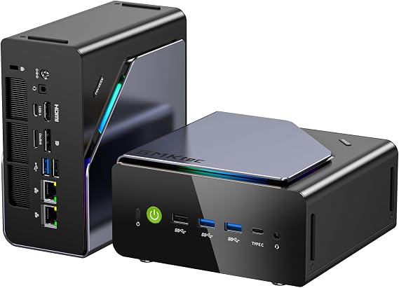 GMKtec Gaming Mini PC AMD Ryzen 7 H 255 (Upgraded 8745HS) 32GB DDR5 1TB SSD