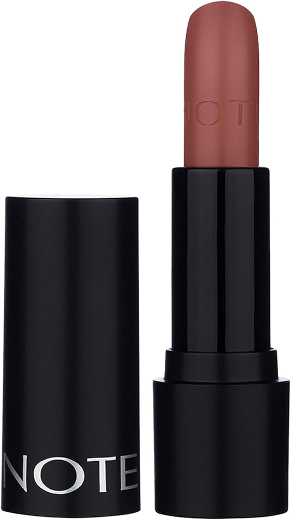 Note Cosmetics Deep Impact Lipstick 03 Confident Rose Kremsi Dokulu Yarı Parlak Ruj, Nude