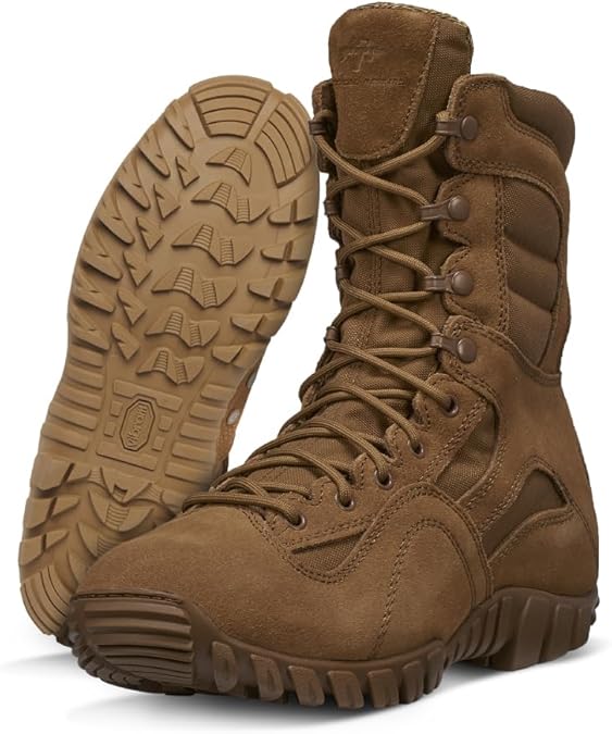 Belleville Khyber TR550 8" Tactical Boots for Men, AR 670-1 Compliant