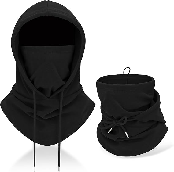 Balaclava Windproof Ski Mask Thermal Fleece Hat Winter, Face Mask Hood Unisex, Breathable Face Cover Snood Neck Warmer for Motorcycle Cycling Snowboard Outdoor Sports