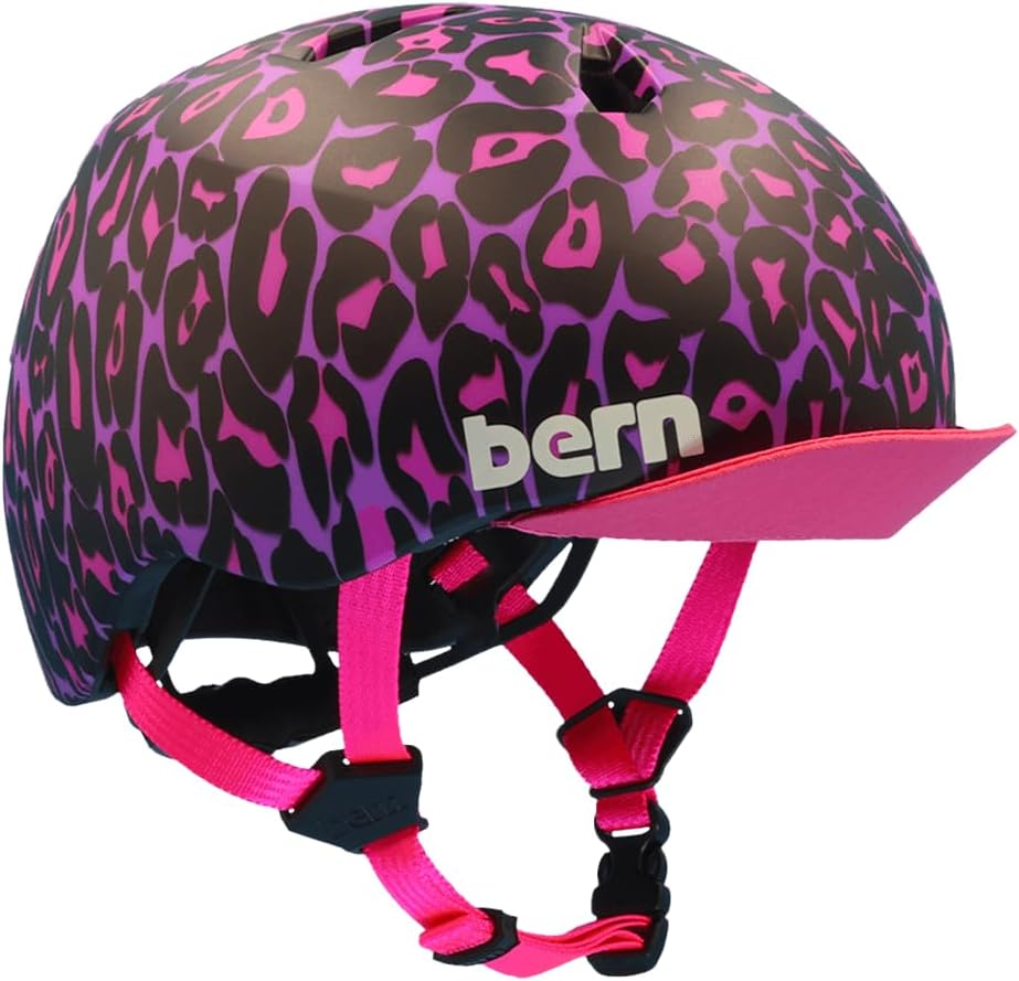 Bern Nina DVRT Kids Bike Helmet with Rotational Impact Safety│Adjustable Comfort│Trusted by Parents Worldwide│EN1078 Certified