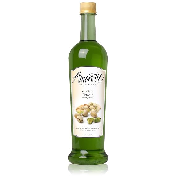 Amoretti Premium Syrup, Pistachio, 25.4 Ounce