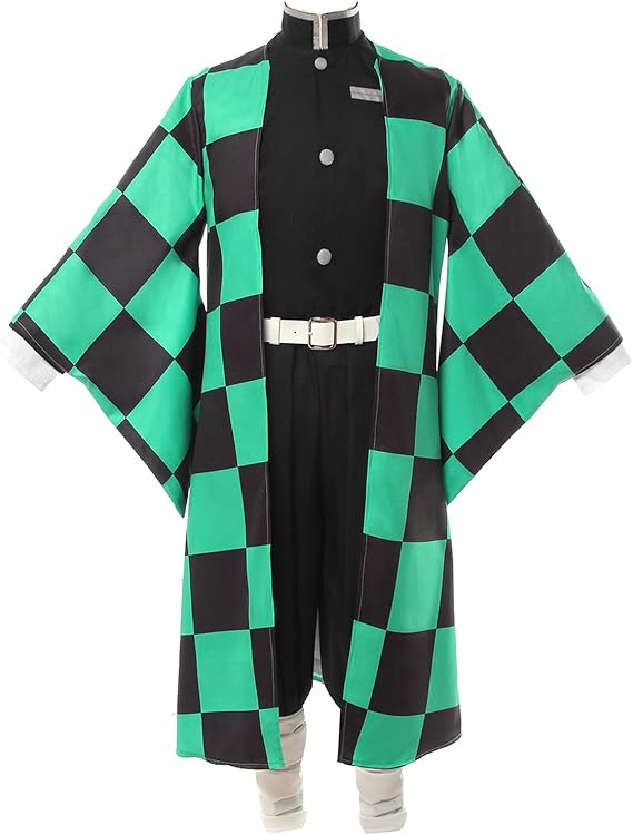 Nuoqi Zentisu Tanjiro Cosplay Adult Giyuu Tomioka Outfit Shinobu Anime Halloween Costume