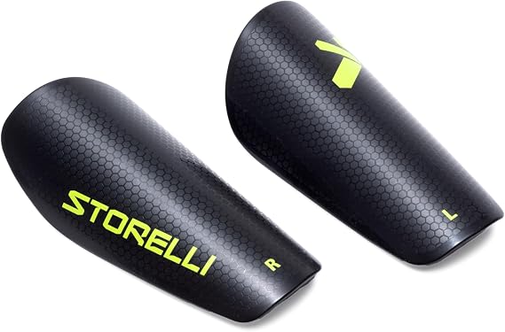 Storelli Soccer Shin Guards, Slip in Shin Pads for Adults, Youth & Kids