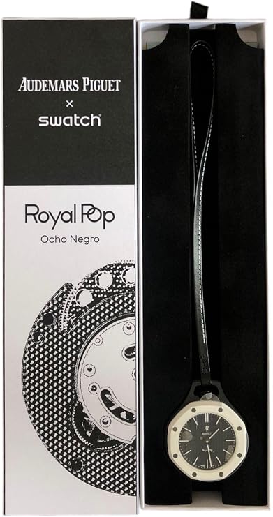 Swatch Audemars Piguet Bioceramic Royal Pop Ocho Black Watch