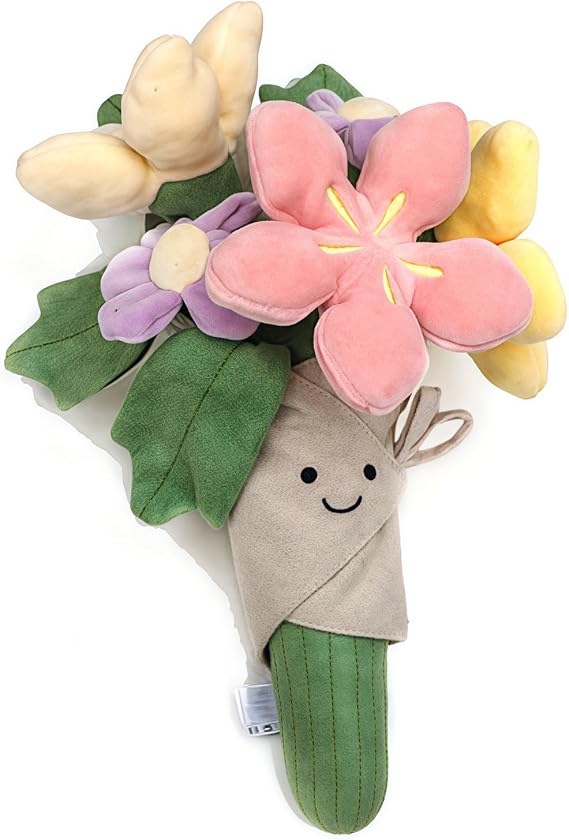 Cute Flower Plush Doll Stuffed Plant Plushie ,Decor Home Andbedroom Sweet Gifts for ,Cute Kawaii Gift for Valentines Day, Birthdays, Graduation, Wife, Girlfriend ,Mom for Boys and Girls