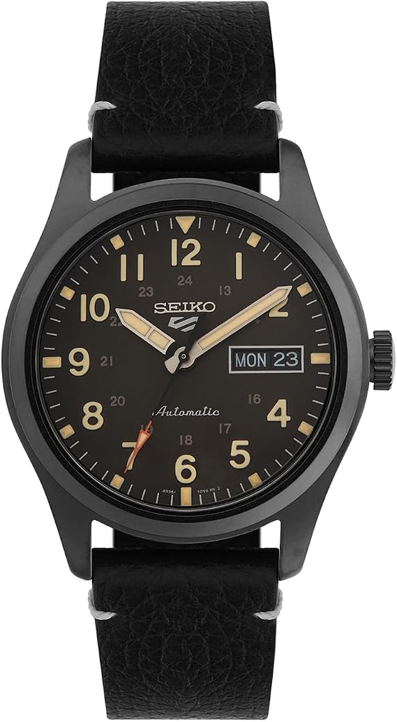 Seiko Analog Brown Dial Men's Watch - SRPG41K1, Brown, Strap