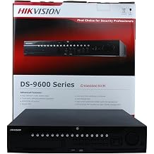 Hikvision NVR 64 Channel DS-9664NI-I8 Embedded 4K Network Video Recorder Up to 12MP Resolution Recording Support 6TBNot Include Support Upgrade