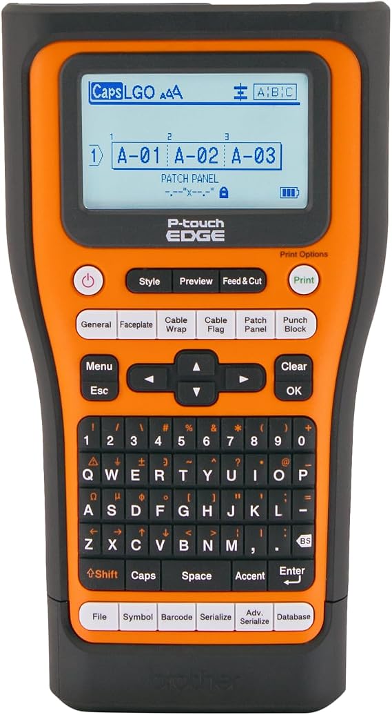 Brother PT-E510 Industrial Label Printer USB-C Dual Cutter