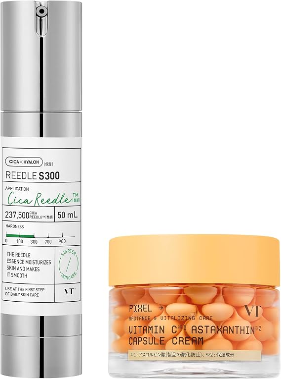 VTCOSMETICS Lead Shot 300 Pore Tightening Skin Care, Beauty Serum, Infused Solution & Vitamin C, Astaxanthin, Capsule Cream, Moisture Cream, Transparent, Watery Skin, Dull Care, Vitamins