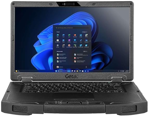 Getac S510 Rugged Laptop, Ultra 5, 15.6" FHD Non-Touch, 32GB, 1TB, Webcam | Sunlight Readable, Thunderbolt 4 Type-C, Windows 11 Pro