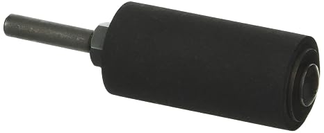 Merit Rubber Expanding Drum for Sanding Sleeves, 1/4" Shank Diameter, 1" Drum Diameter x 2" Drum Width