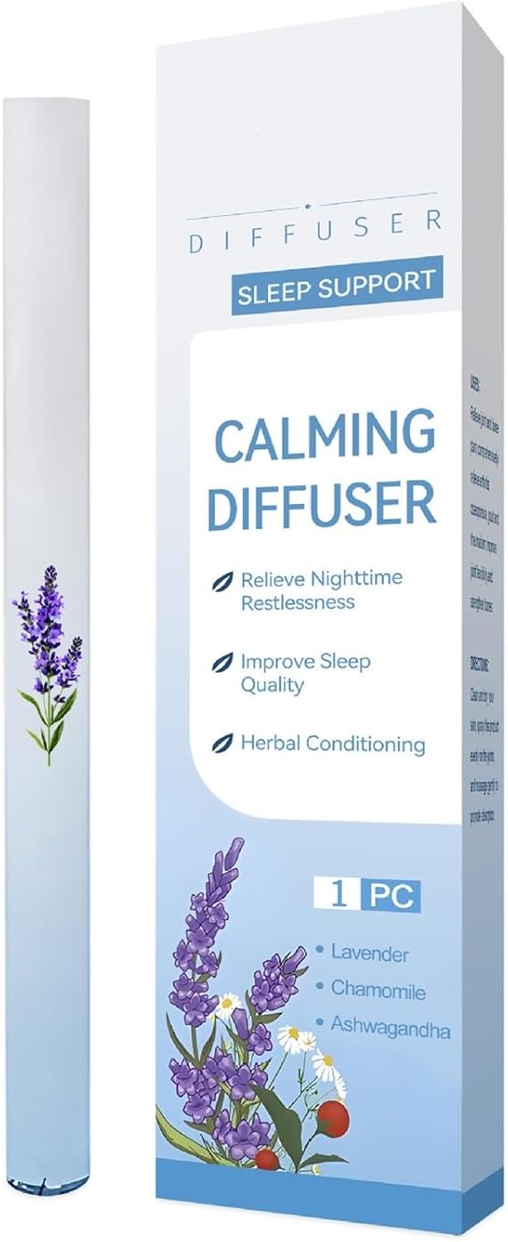 Herbal Diffuser Pen,Portable Atomizing Freshener for Lung Cleansing & Boost Breathing Support,Herbal Diffuser Inhaler with Natural Mullein/Thyme/Mints Guarana/Green Tea 1 Pc