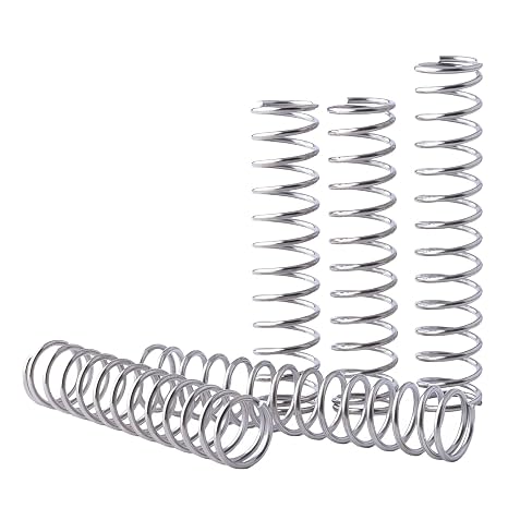 Compression Spring, 3mm OD x 0.3mm Wire Dia x 20mm Free Long, 304 Stainless Steel Spring 10 Pcs