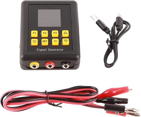 Handheld PWM Pulse Frequency Generator Adjustable 1-150kHz with LCD Display for Electronic Testing