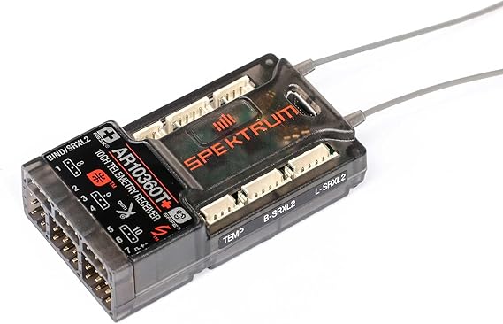 Spektrum AR10360T+ 10 Channel AS3X& Safe Telemetry Receiver, SPM-1034