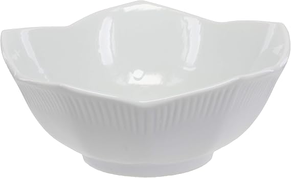 BIA Cordon Bleu Porcelain Lotus Bowls, One Size, White (900138S6SIOC)