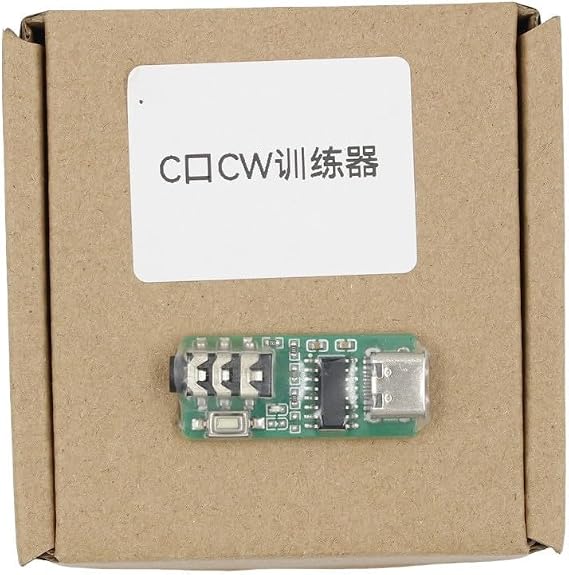 Computer Version+Vband Multi-function Mode Cw Trainer For USB Key Trainer for Mobile Phone Computer Connector Code Trainer Telegraph Trainer Key Connection(Type -c)