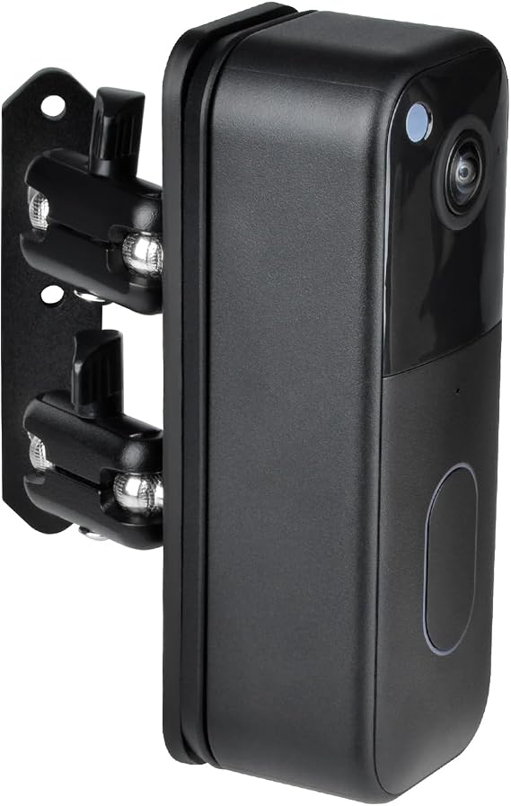 Blink Doorbell Camera Mount, Adjustable Angle Mount for 2K+ Newest Model/Blink Video Doorbell/2nd Gen & Outdoor Camera Accessories. (Camera Not Included)