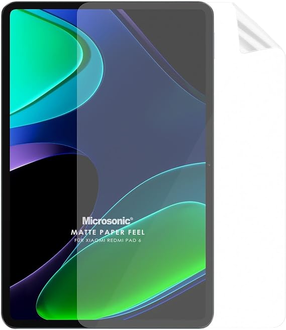 Microsonic Xiaomi Pad 7 Paper Feel Kağıt Dokulu Mat Ekran Koruyucu [Pad 7 ile Uyumlu Ekran Koruyucu - Şeffaf]