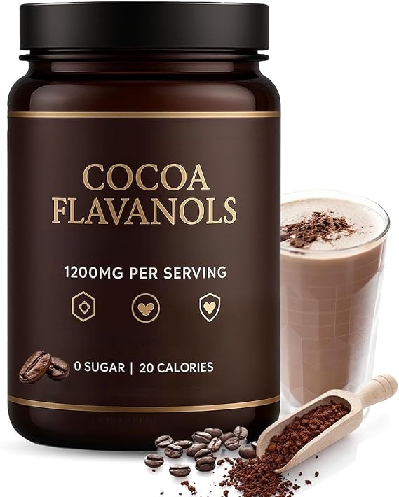 Premium High Flavanol Cocoa Powder for Natural Daily Energy